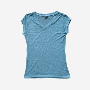 Green sheer Short sleeve Tee